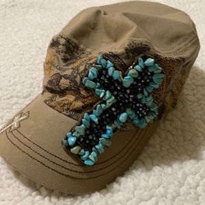 Ladies khaki cap